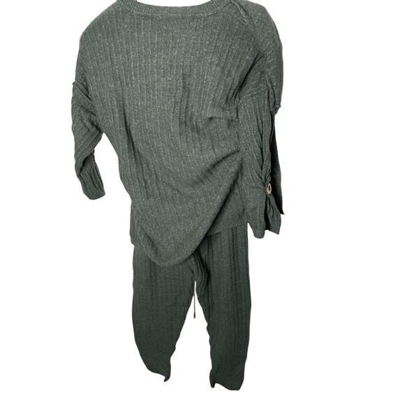 Free People Intimately Around The Clock Oversized Sweater And Pants Set XS S - Picture 4 of 5